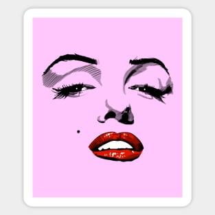 Marilyn Sticker